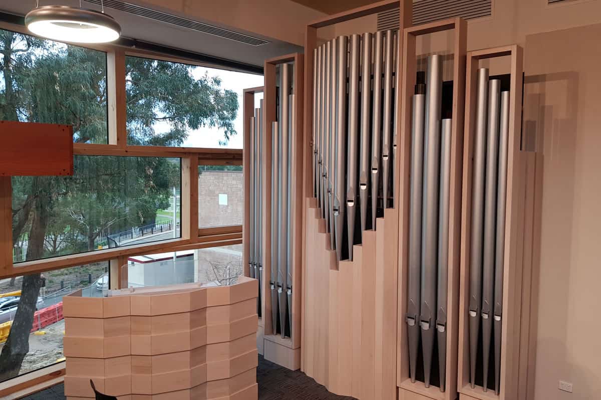Yarra Valley Grammar School Chapel Pipe Organ and Console